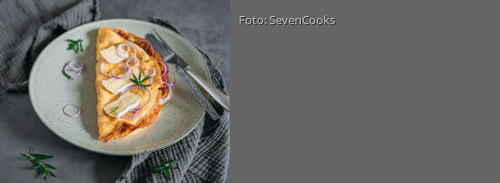 Rezeptbild für "Französisches Omelett mit Brie"