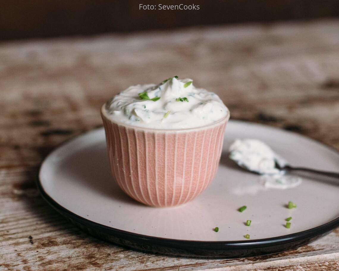 Vegetarisches Rezept: Frischkäse aus Skyr