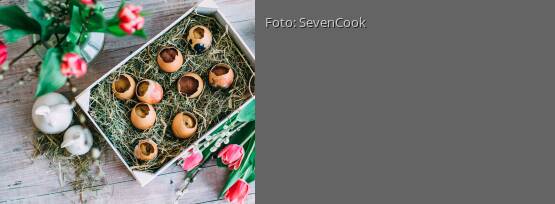 Rezeptbild für "Gebackene Ostereier"