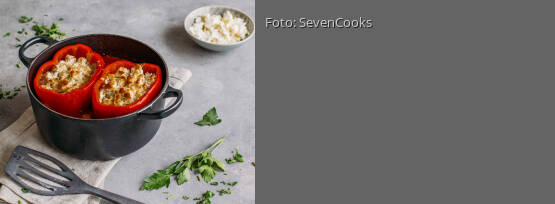 Rezeptbild für "Gefüllte Paprika"