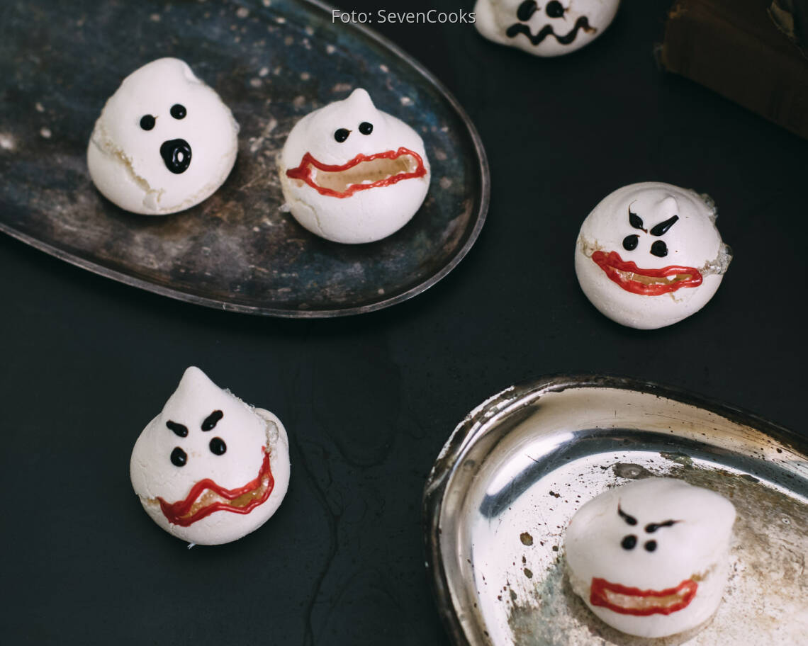 Vegetarisches Rezept: Geister-Baisers