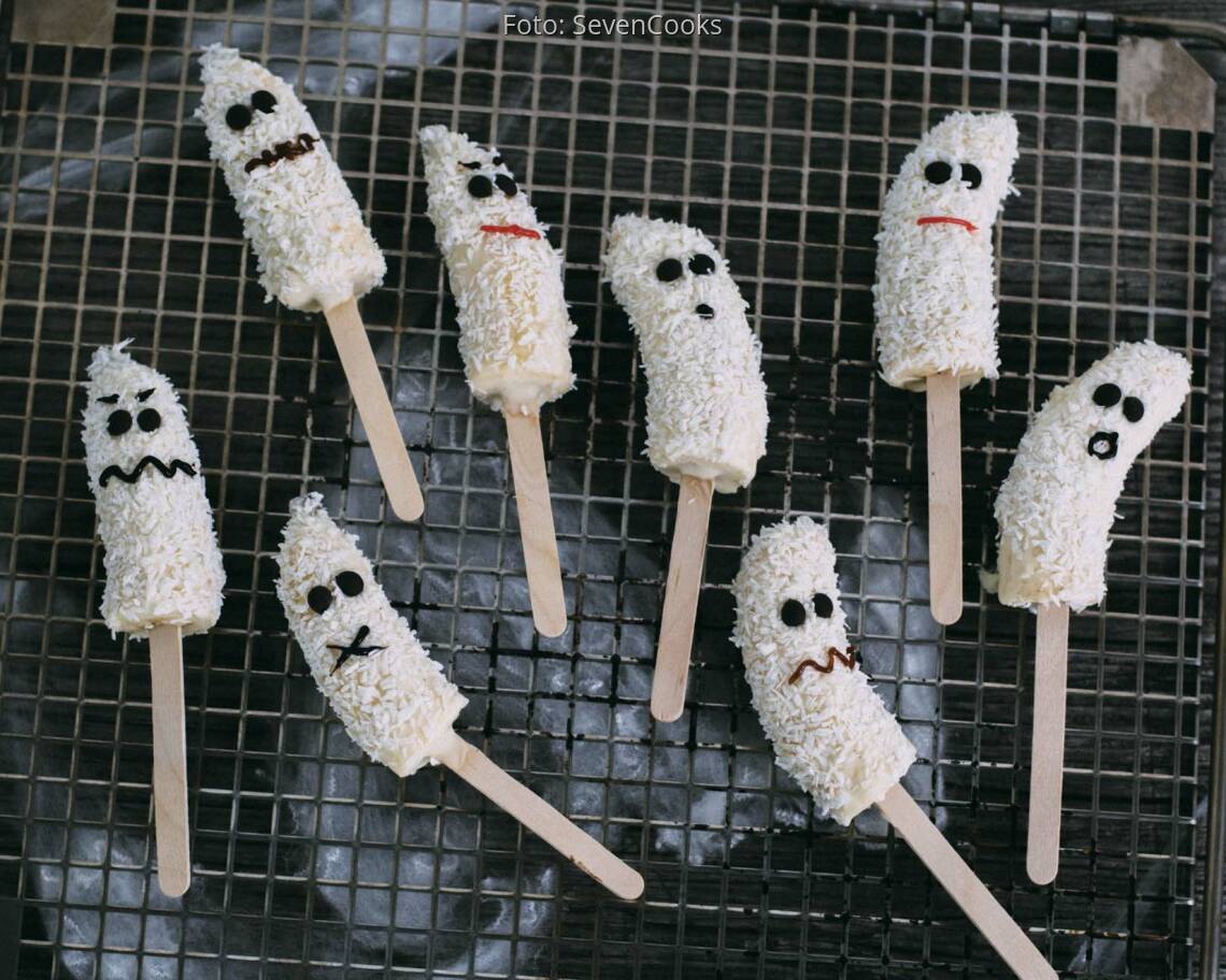 Vegetarisches Rezept: Geisterbananen
