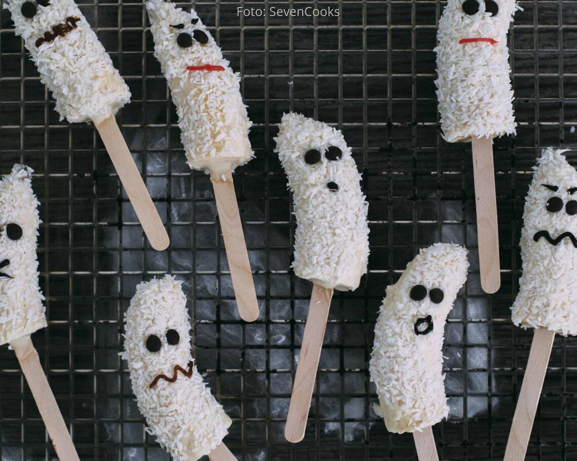 Vegetarisches Rezept: Geisterbananen