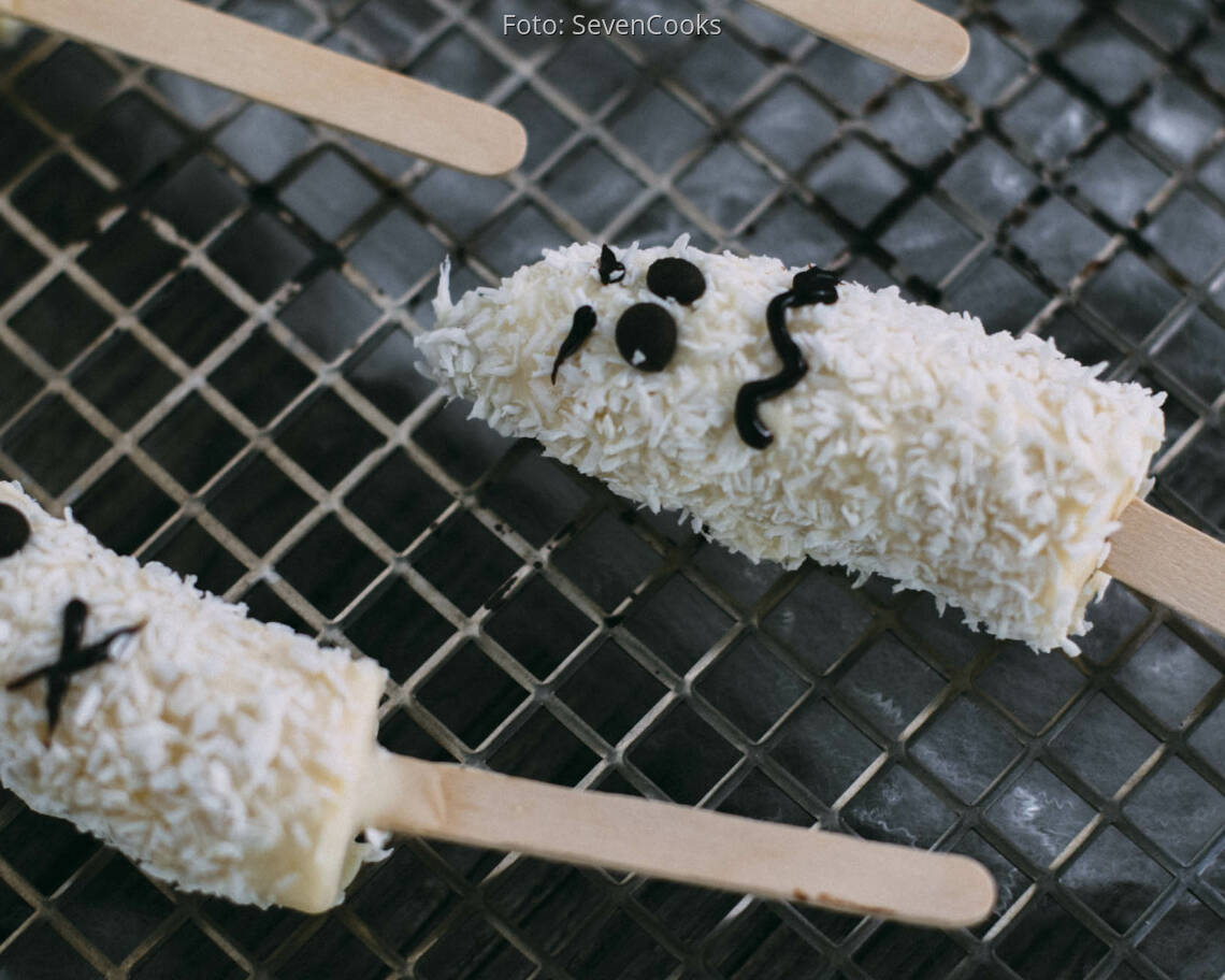 Vegetarisches Rezept: Geisterbananen