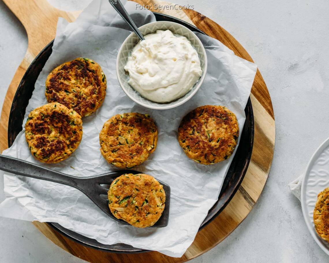 Vegetarisches Rezept: Gemüsepuffer 2