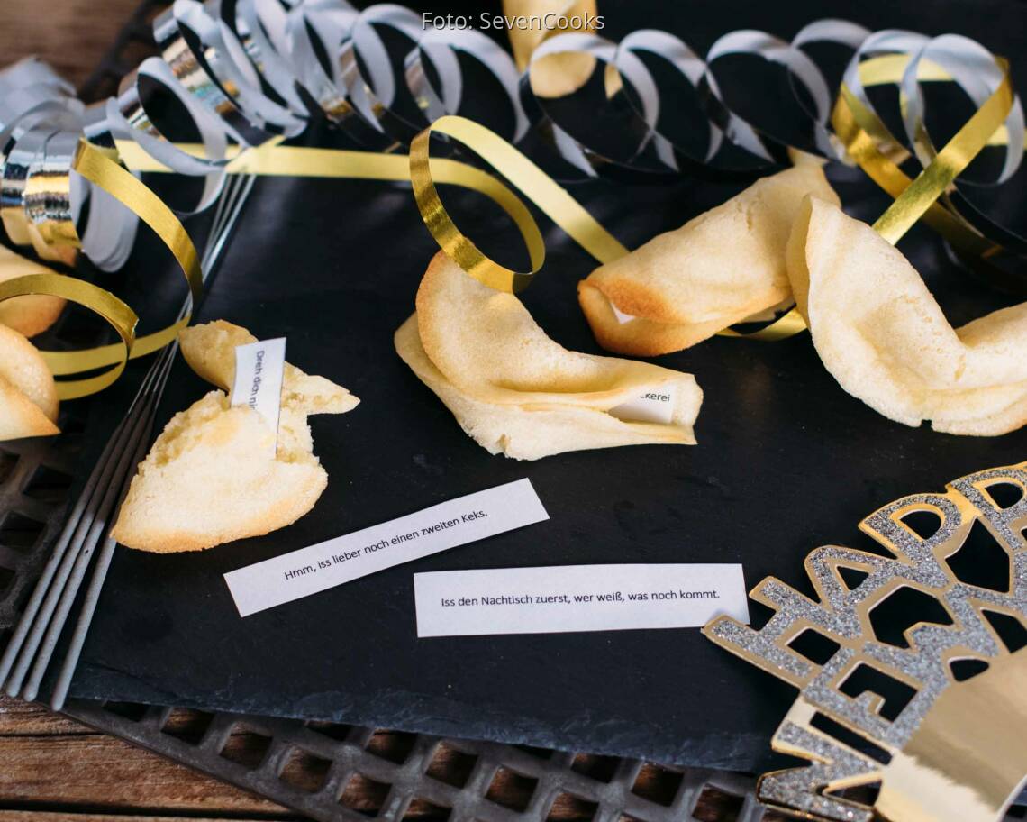Vegetarisches Rezept: Glückskekse