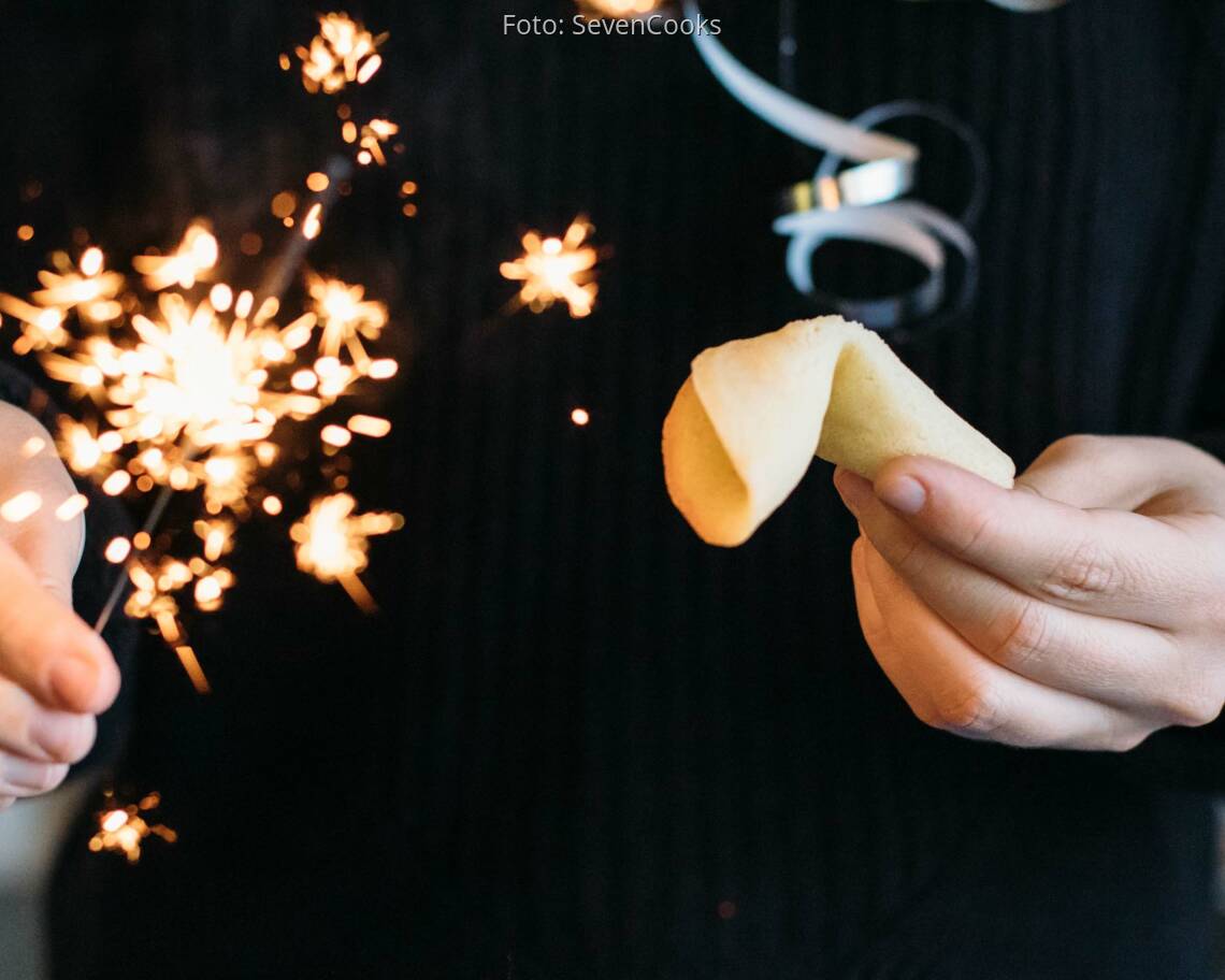 Vegetarisches Rezept: Glückskekse