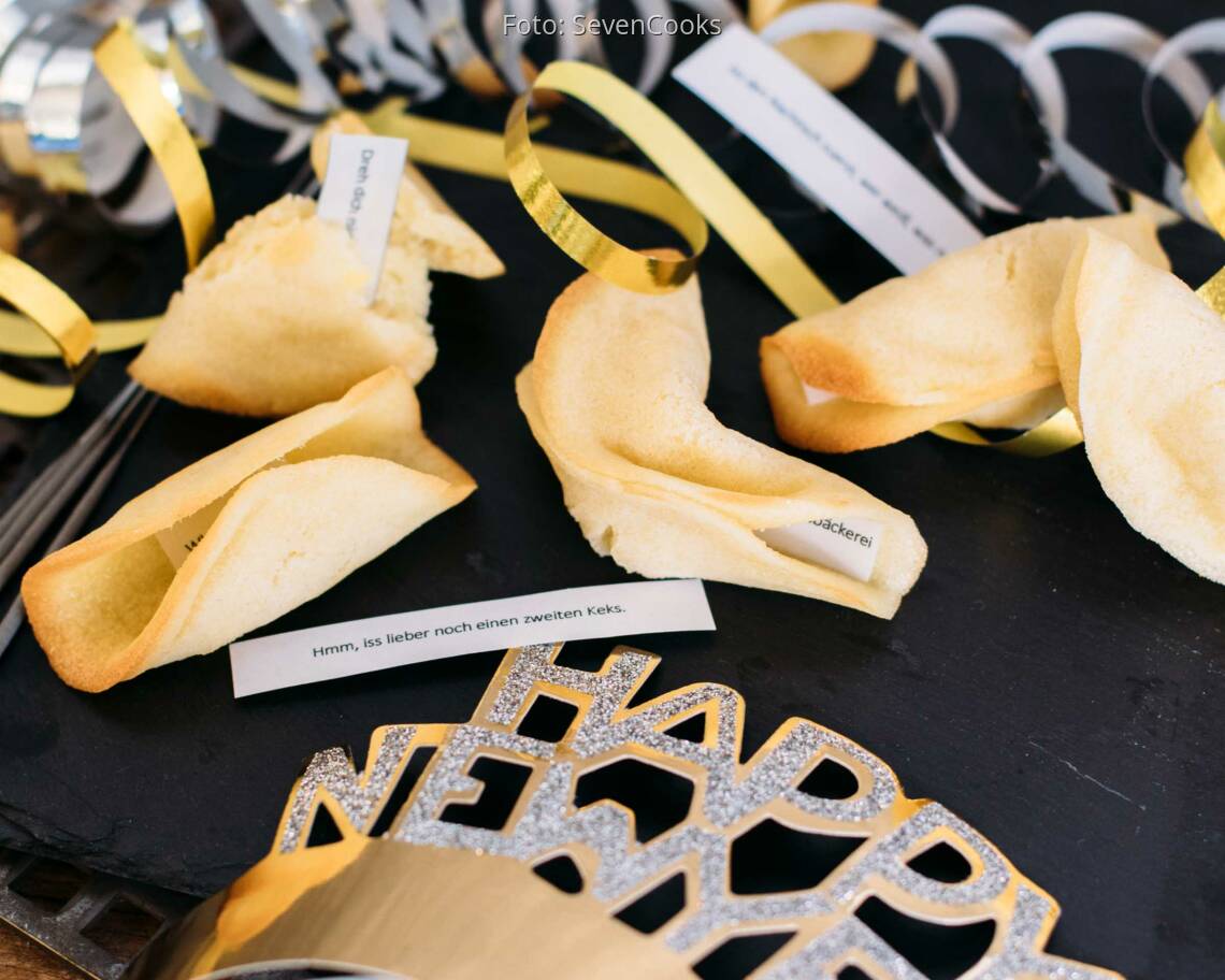 Vegetarisches Rezept: Glückskekse