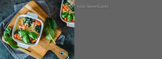 Rezeptbild für "Gnocchi-Spinat-Auflauf"