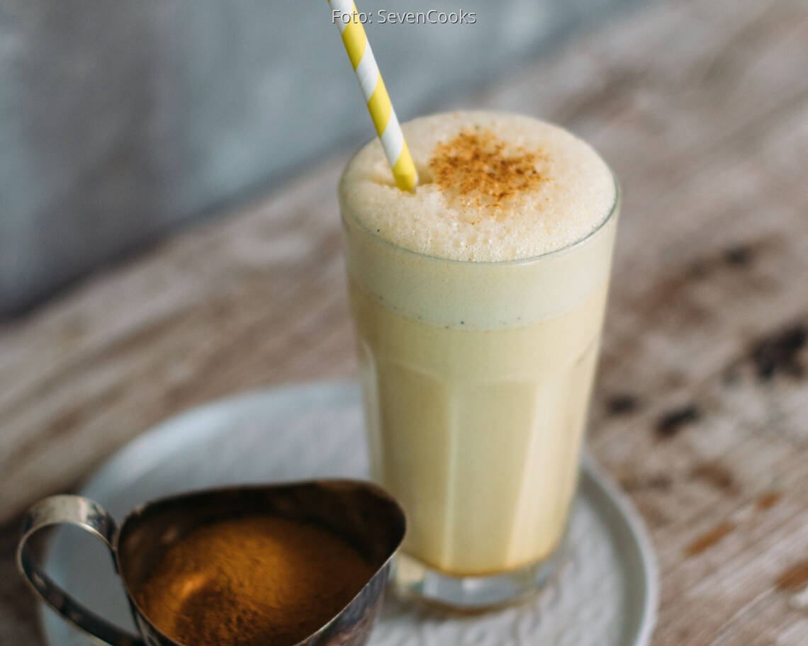 Vegetarisches Rezept: Golden Milkshake_2