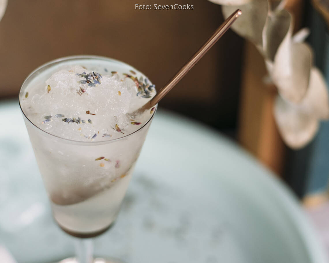 Vegetarisches Rezept: Granita mit Lavendel und Honig_3