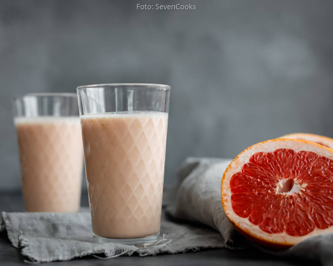 Vegetarisches Rezept: Grapefruit Smoothie 1