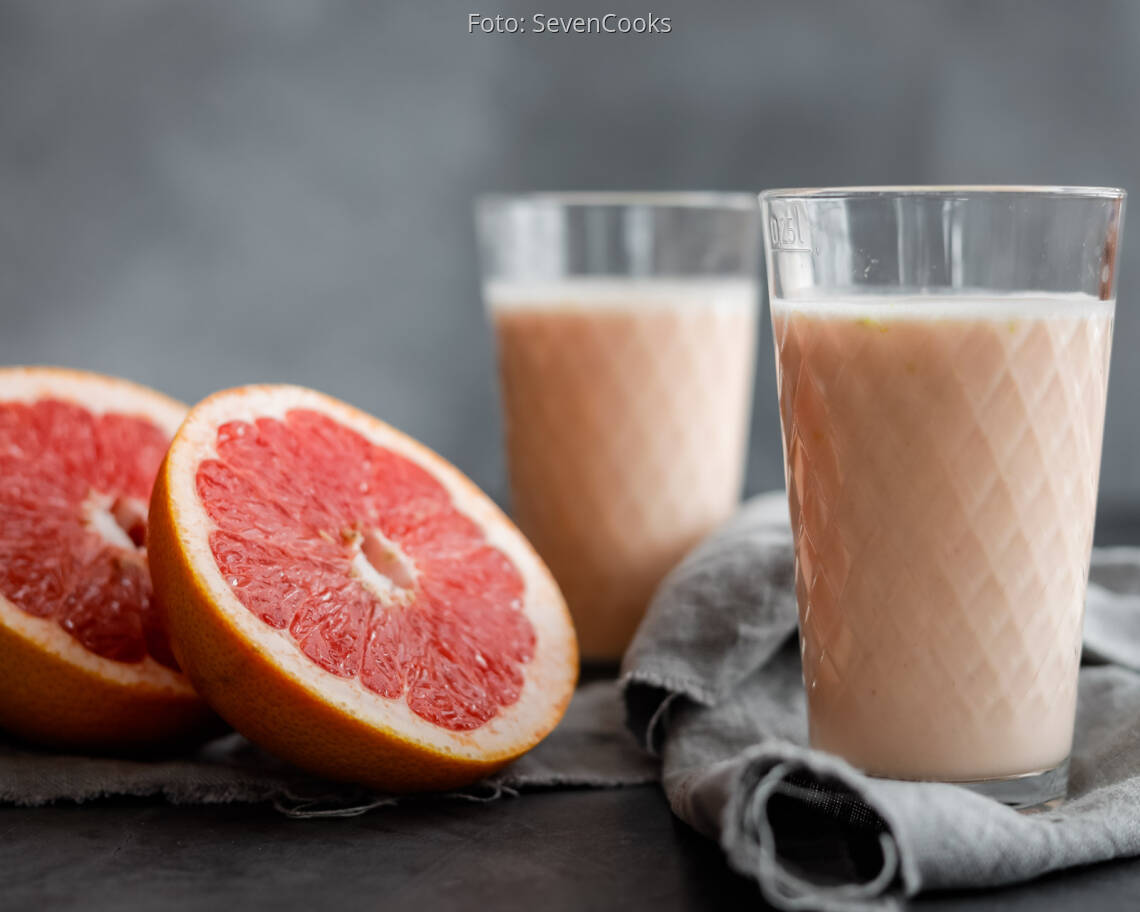 Vegetarisches Rezept: Grapefruit Smoothie 2