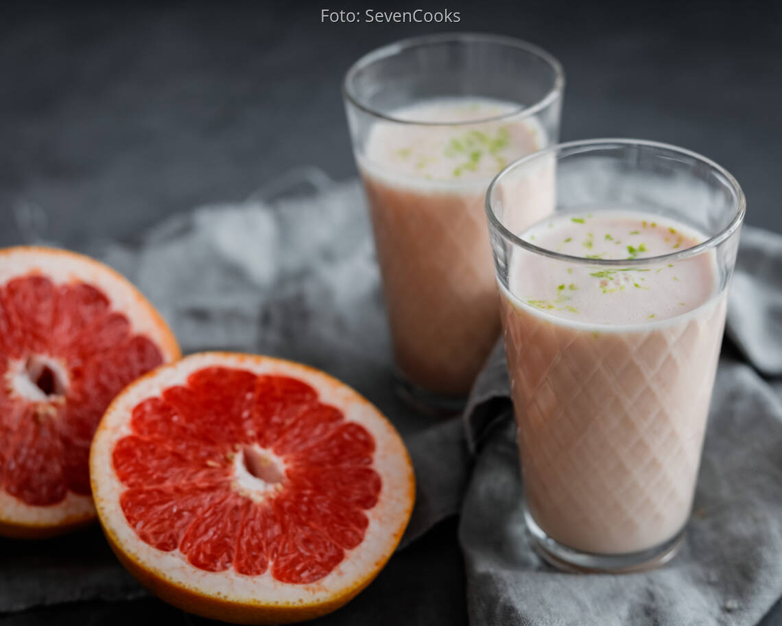 Vegetarisches Rezept: Grapefruit Smoothie 3