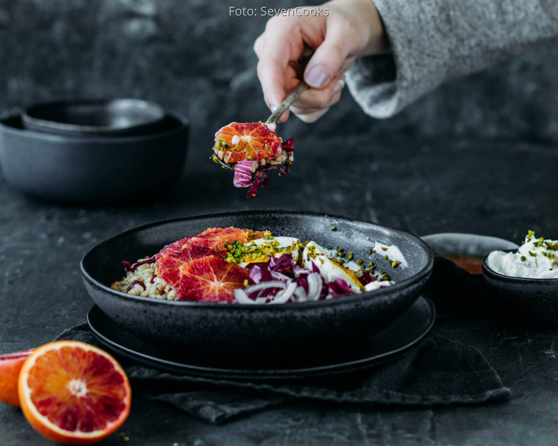 Vegetarisches Rezept: Graupen-Power-Bowl 3