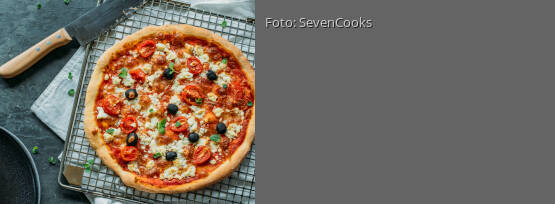 Rezeptbild für "Griechische Pizza"