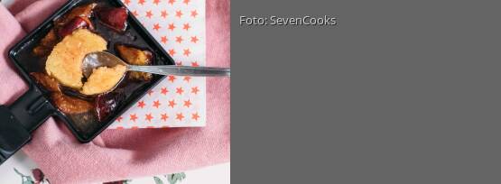 Rezeptbild für "Grießküchlein-Zwetschgen-Pfännchen"