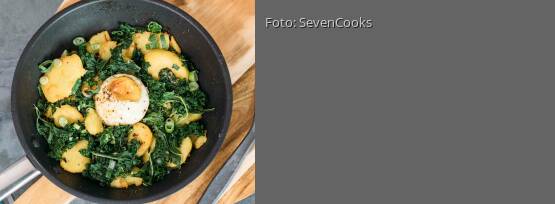 Rezeptbild für "Grünkohl-Gröstl"