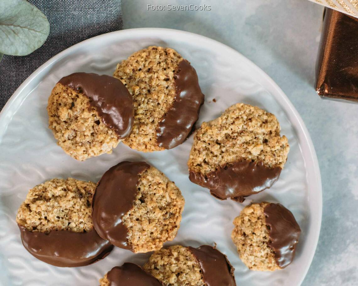 Fertiges Rezept: Haferflockenkekse