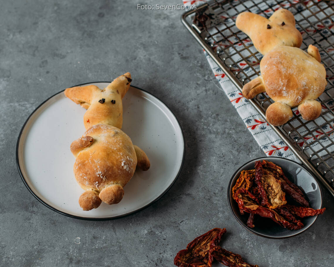 Vegetarisches Rezept: Hasenbrot 1