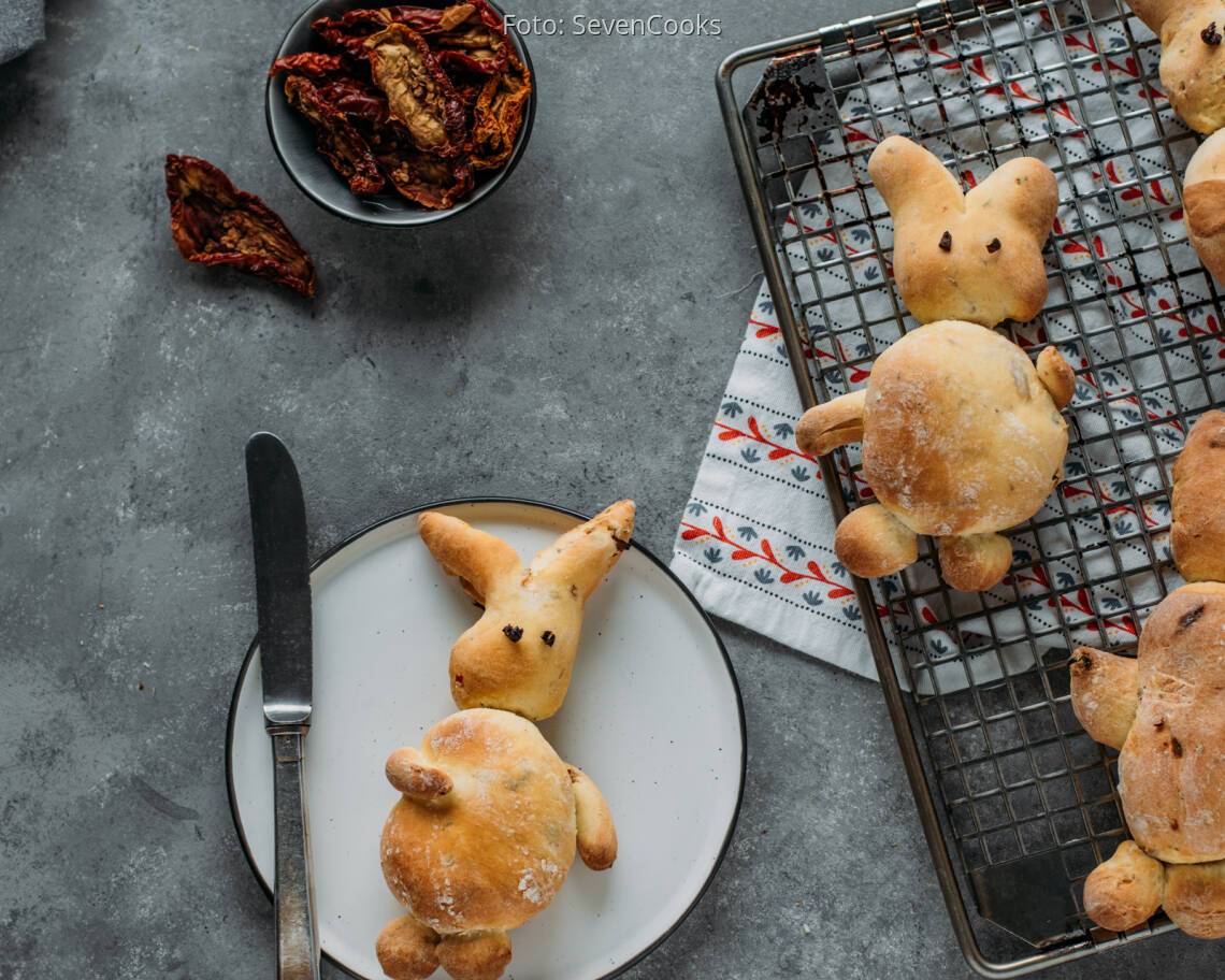 Vegetarisches Rezept: Hasenbrot 2