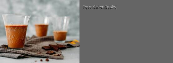 Rezeptbild für "Heiße Schokolade mit Orangenlikör"