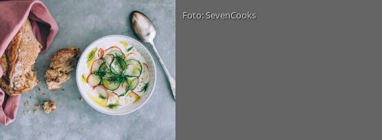 Rezeptbild für "Herzhafter Joghurt griechischer Art"