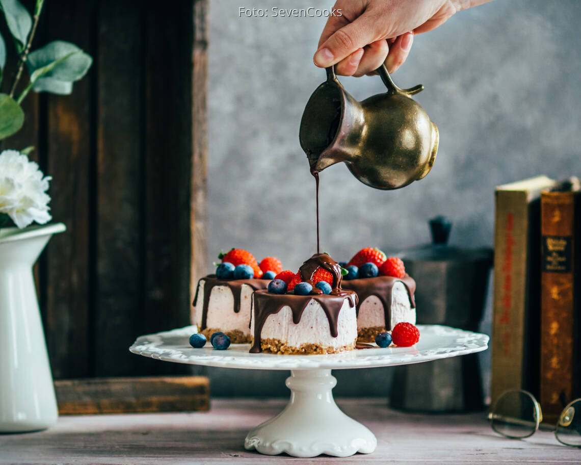 Vegetarisches Rezept: Himbeer-Törtchen_1