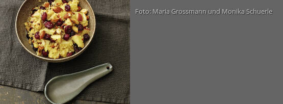 Rezeptbild für "Hirse-Bowl mit Cranberrys"