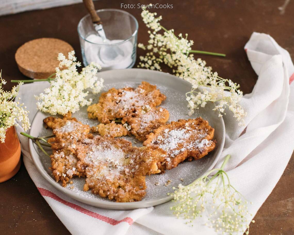 Vegetarisches Rezept: Holunderblütenküchlein_1