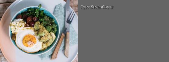 Rezeptbild für "Hüttenkäse-Bowl"