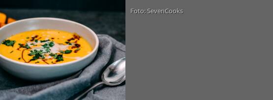 Rezeptbild für "Ingwer-Kokos-Kürbissuppe"