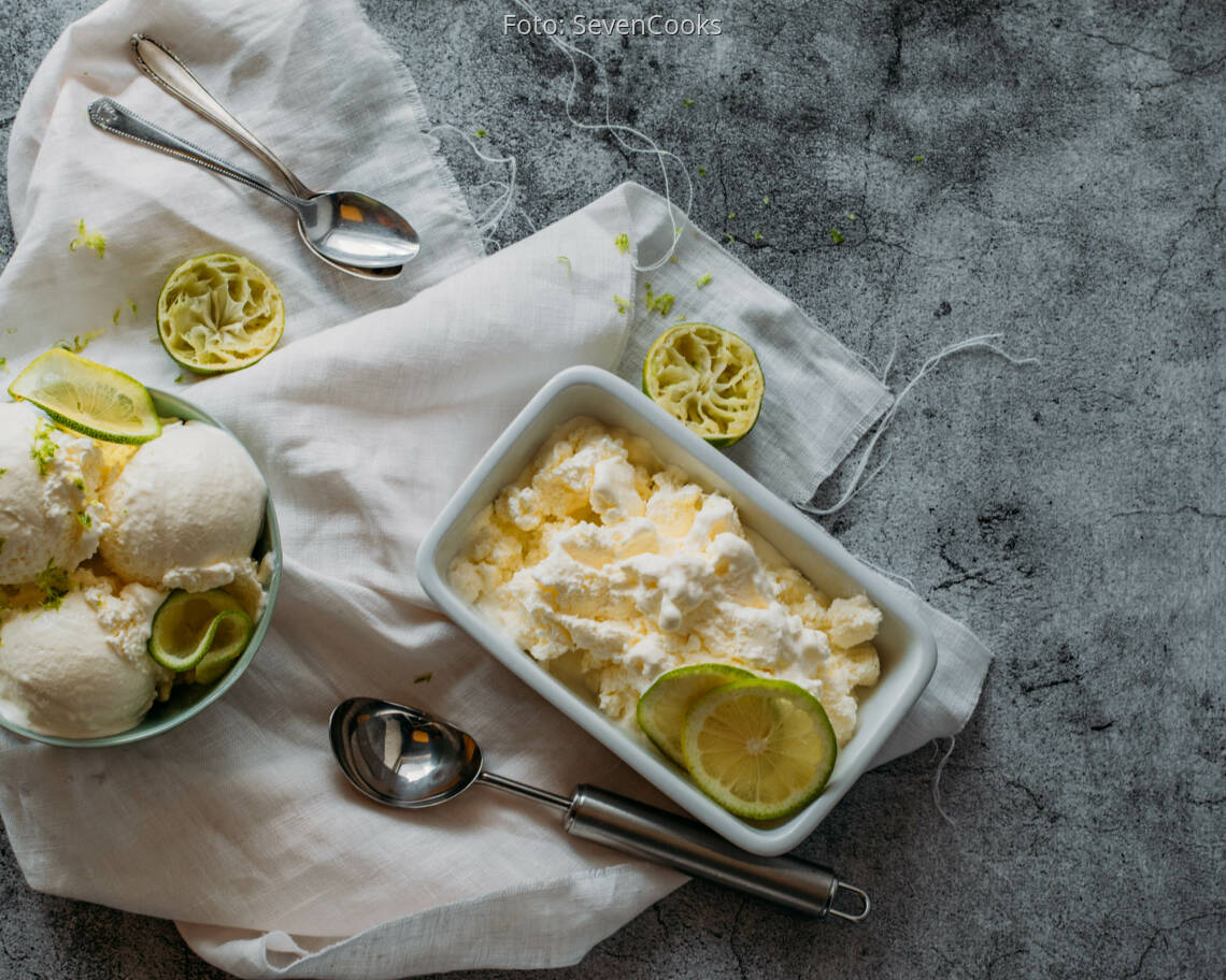 Vegetarisches Rezept: Joghurt Eis