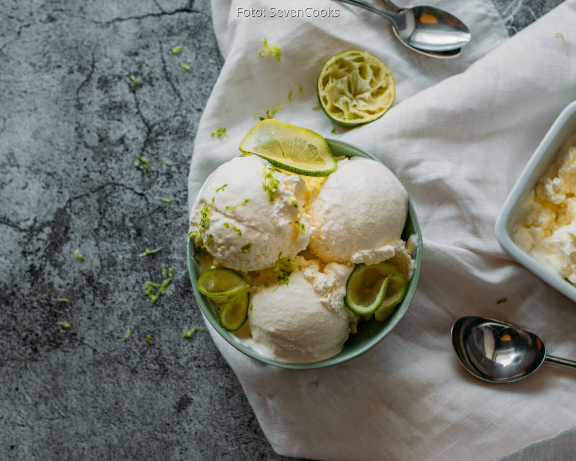 Vegetarisches Rezept: Joghurt Eis