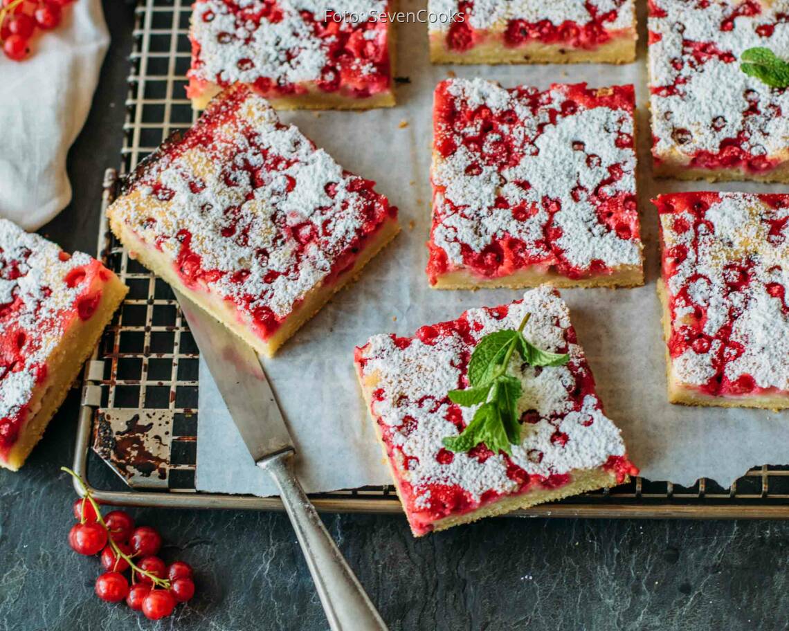 Vegetarisches Rezept: Johannisbeerkuchen 1