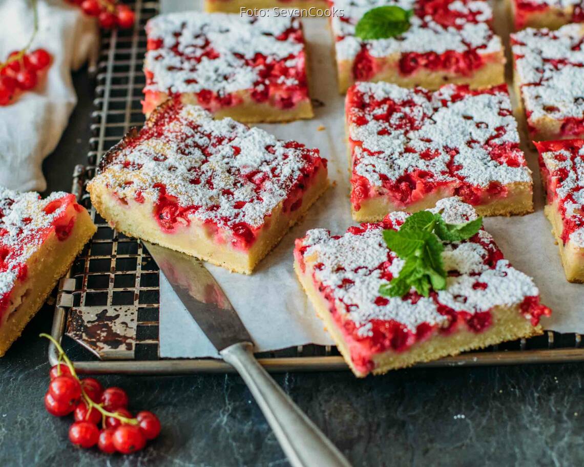 Vegetarisches Rezept: Johannisbeerkuchen 2