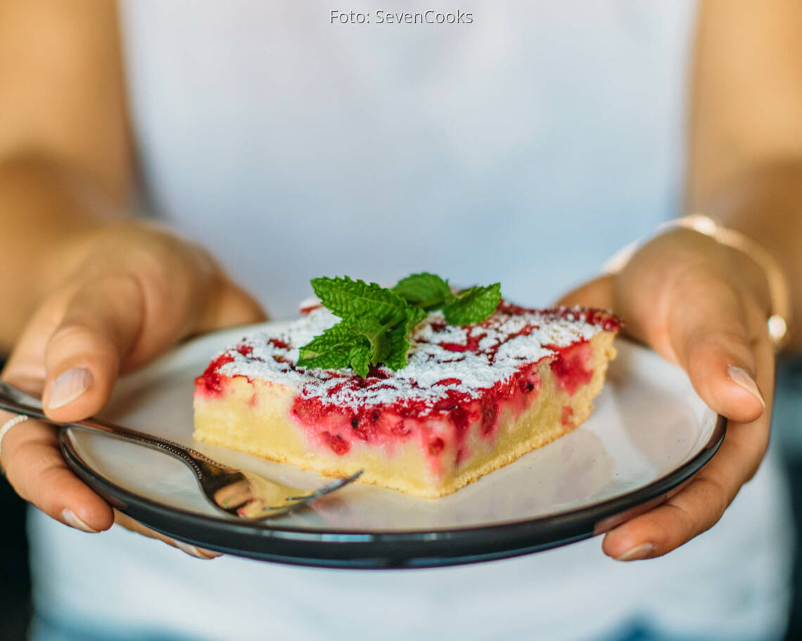 Vegetarisches Rezept: Johannisbeerkuchen 3
