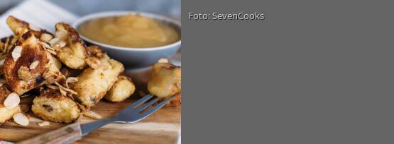 Rezeptbild für "Kaiserschmarrn mit karamellisierten Mandeln"