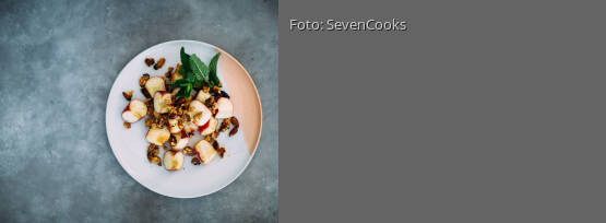 Rezeptbild für "Karamellisierte Pfirsiche"