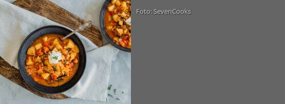 Rezeptbild für "Kartoffelgulasch"