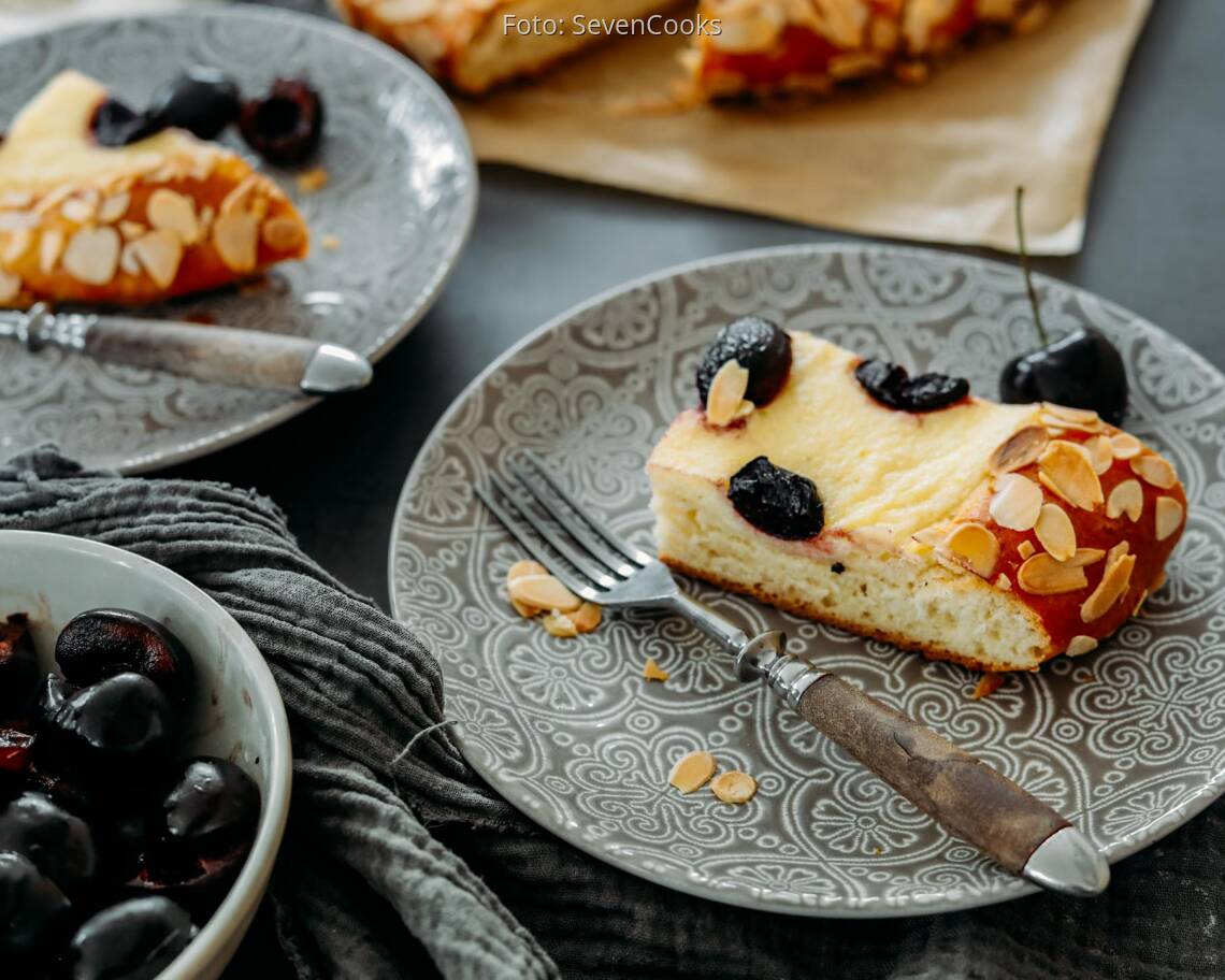 Vegetarisches Rezept: Kirsch-Quiche 3