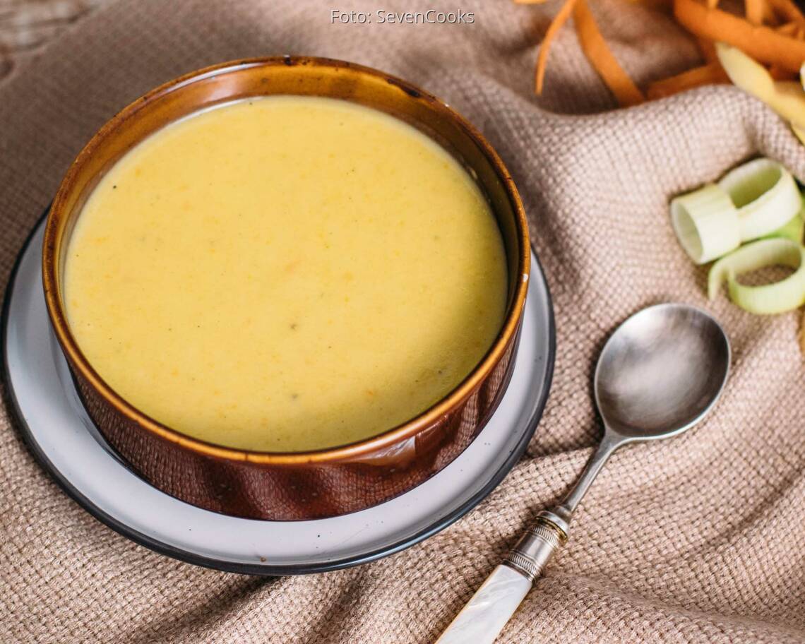 Fertiges Rezept: Klassische Kartoffelcremesuppe