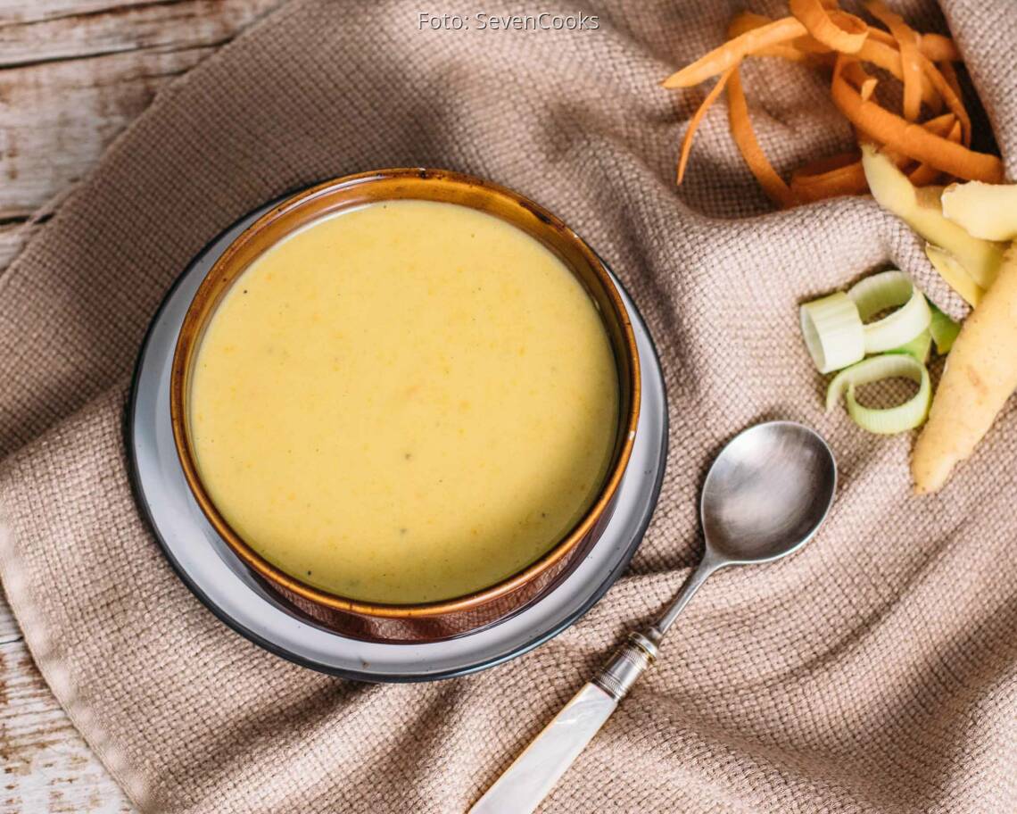 Fertiges Rezept: Einfache Kartoffelcremesuppe