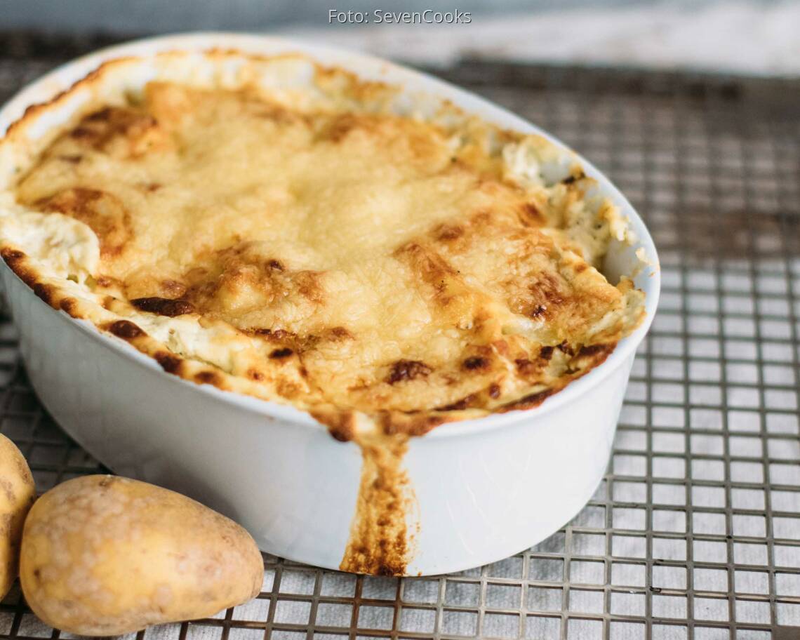 Vegetarisches Rezept: Klassisches Kartoffelgratin_1