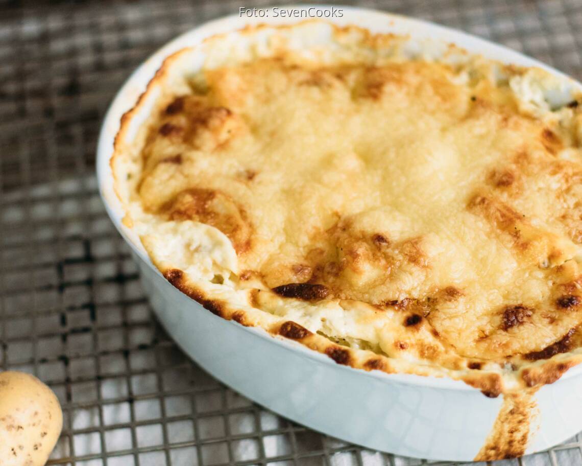 Vegetarisches Rezept: Klassisches Kartoffelgratin_2