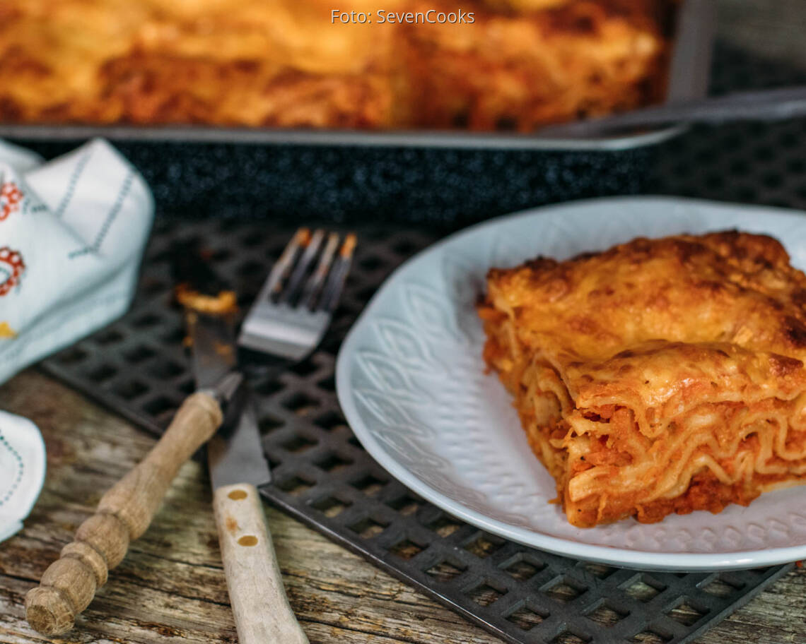 Vegetarisches Rezept: Kohlrabi-Lasagne 2