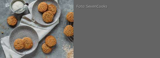 Rezeptbild für "Kokos-Haferflocken-Kekse"