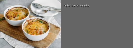 Rezeptbild für "Kürbis-Graupen-Auflauf"