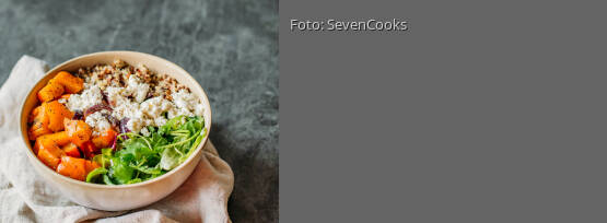 Rezeptbild für "Kürbis-Quinoa-Bowl"