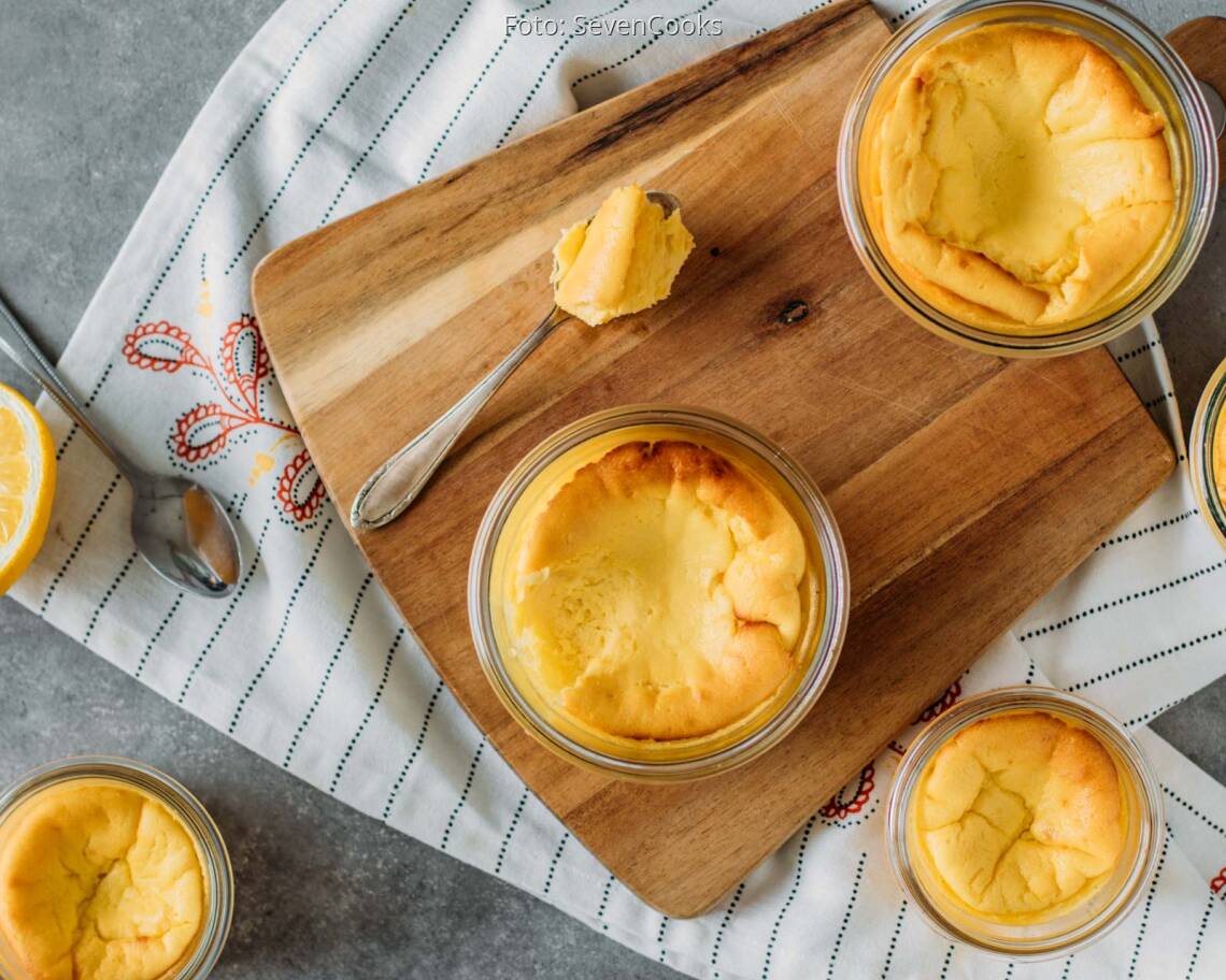 Vegetarisches Rezept: Käsekuchen aus dem Glas 2